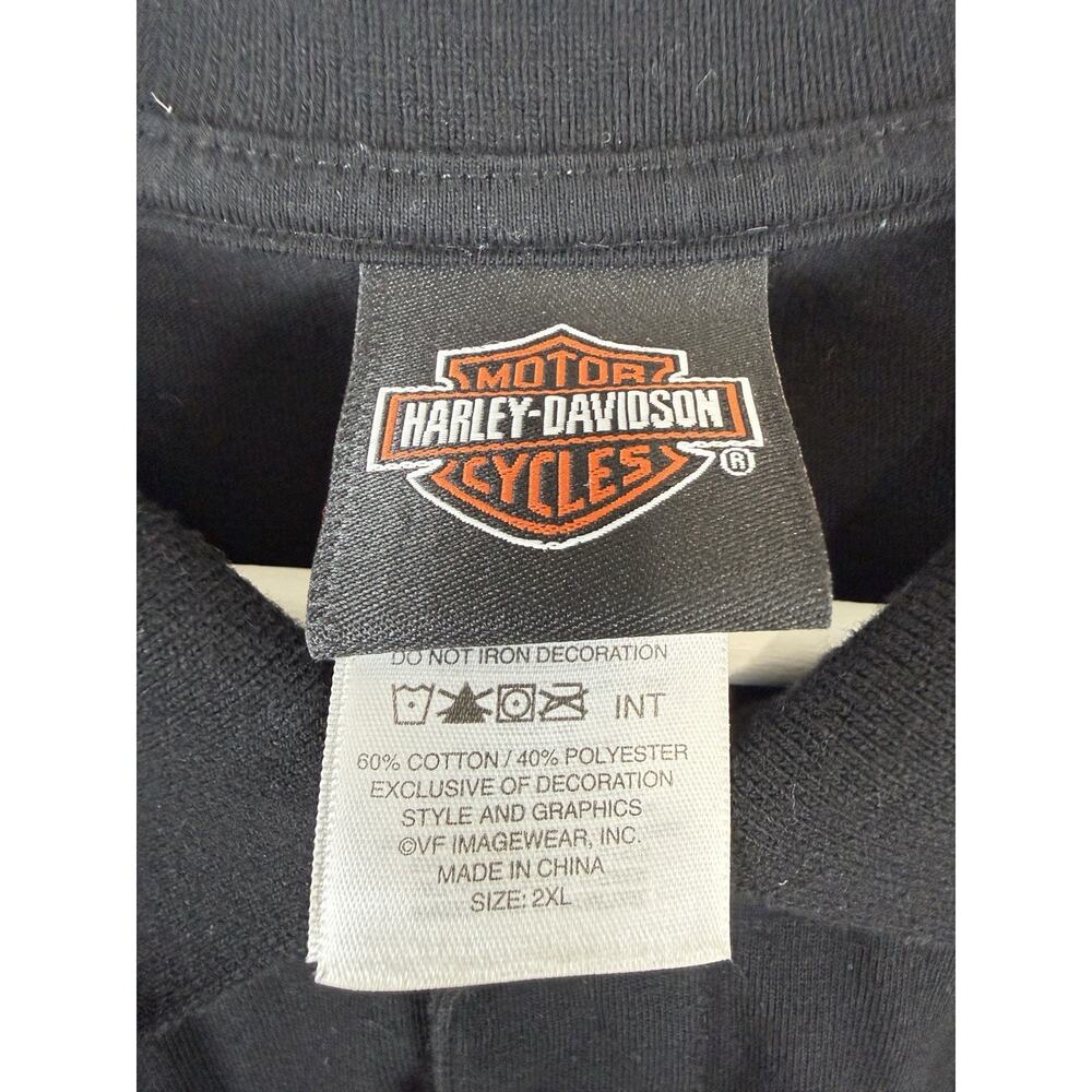 Harley-Davidson Polo Shirt Men’s 2XL Medina Ohio Century HD Biker Logo - Picture 7 of 11